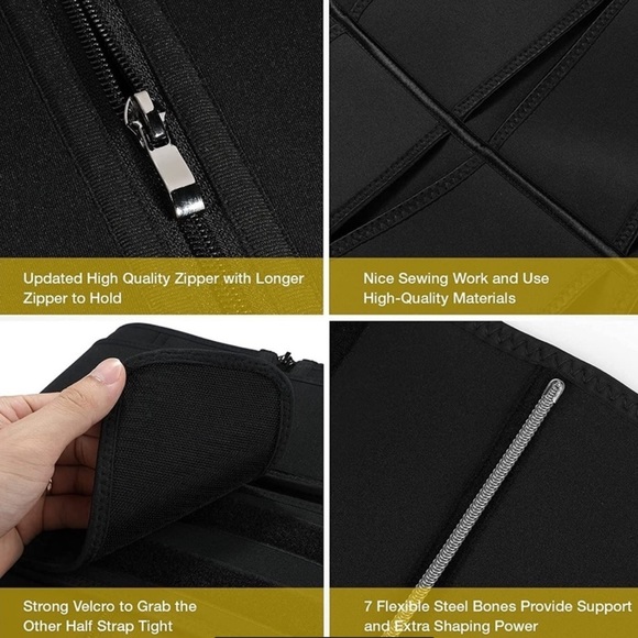 Latex Premium Quality Women's Hourglass Underbust Corset Cincher Waist Trainer - Picture 6 of 7